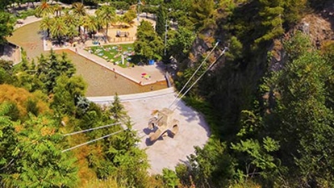 Skulptur Elogio del agua, Park Creueta del Coll