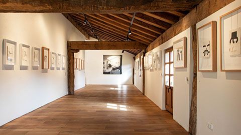 Inside Zabalaga farmhouse