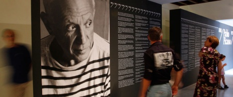 Room in the Picasso Museum in Barcelona