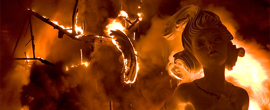 Las Fallas festival, Valencia