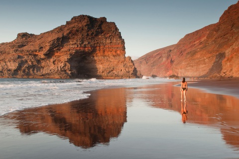 Spiaggia a La Palma