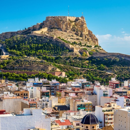 Blick auf Alicante