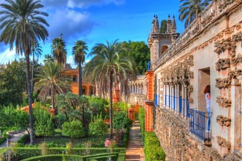 Giardini del Real Alcázar di Siviglia