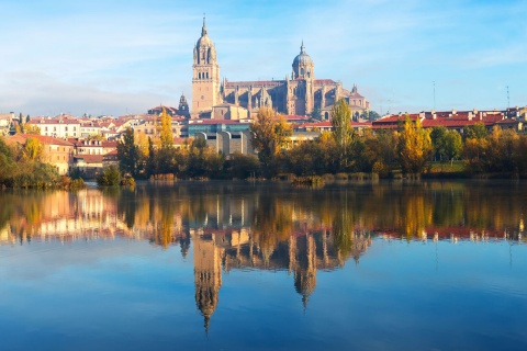 Blick auf Salamanca