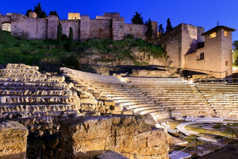 Alcáçova e Teatro romano de Málaga