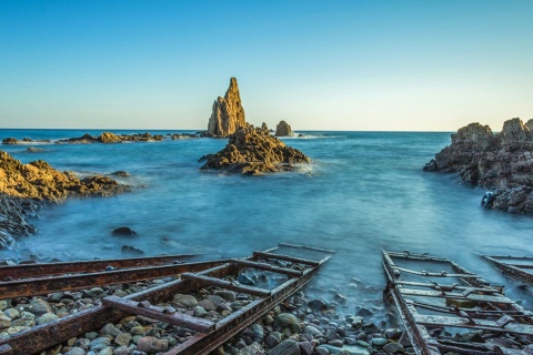 Arrecife Las Sirenas a Cabo de Gata. Almería