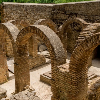 Arabische Bäder von Ronda. Málaga