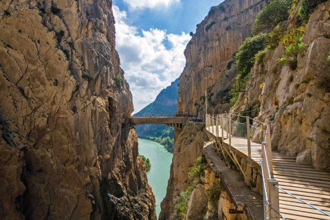 Caminito del Rey in Malaga, Andalusia