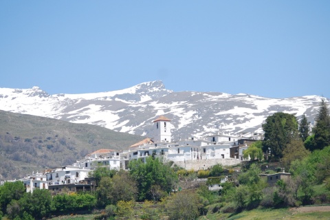 Capileira, en la zona de La Alpujarra (Granada, Andalucía)