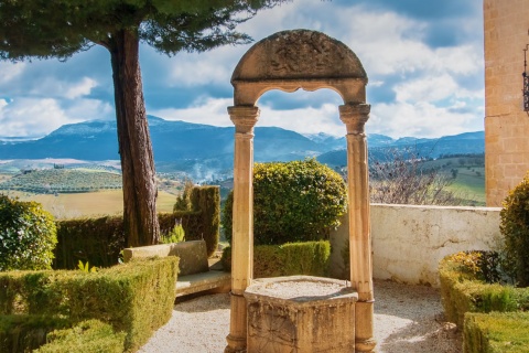 Jardins du palais du Rey Moro