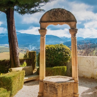 Jardins du palais du Rey Moro