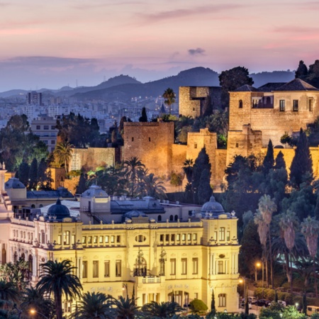 View of Malaga