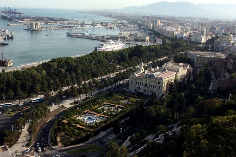 Park von Málaga