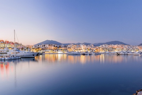 Puerto Banús, en Marbella (Málaga, Andalucía)