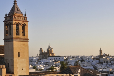 Vue panoramique de Marchena (province de Séville, Andalousie)