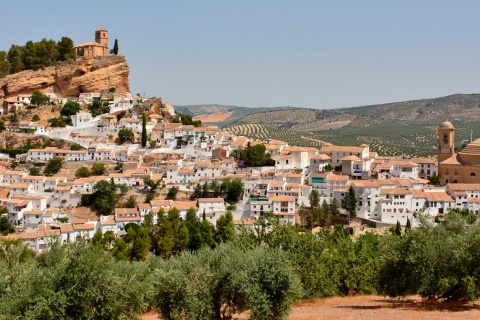 Vue de Montefrío, province de Grenade