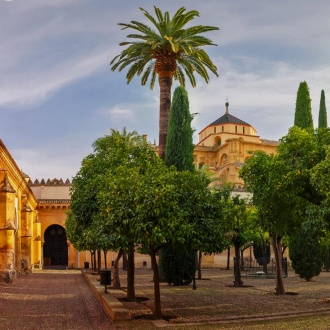 Patio de los Naranjos in the Great Mosque of Cordoba