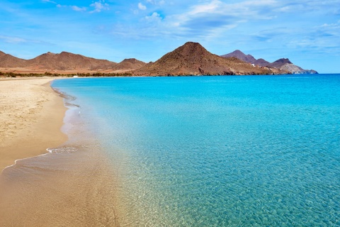 Playa de los Genoveses en Cabo de Gata, Almería