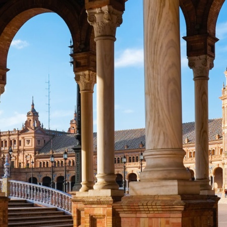 Plaza de España w Sewilli