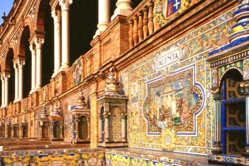 Plaza de España w Sewilli