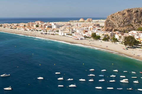 Vista panorâmica de Almuñécar