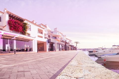 Wystawy sklepowe w Puerto Banús, Marbella