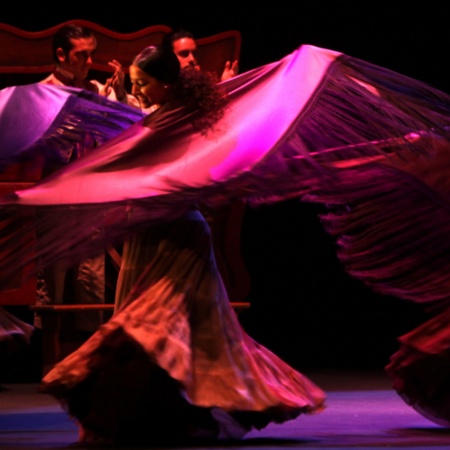 Sara Baras no Teatro da Maestranza. Bienal de Flamenco de Sevilha