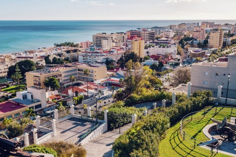 Widok na Torremolinos, prowincja Malaga (Andaluzja)