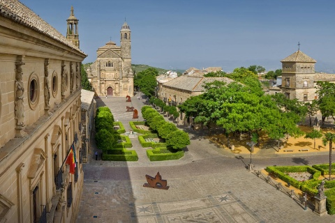 Blick auf Úbeda. Welterbestadt. Jaén