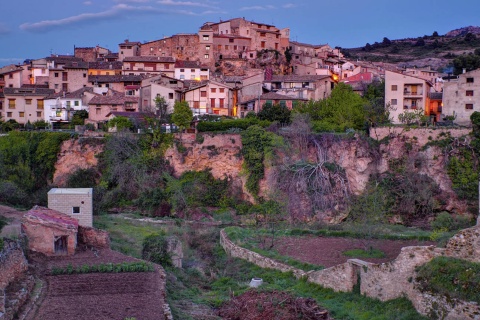 Vista panorâmica de Beceite (Teruel, Aragão)