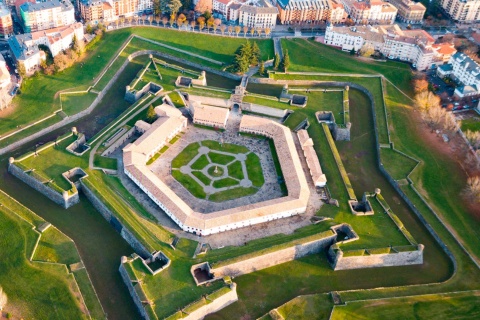 Veduta aerea di Jaca, Huesca