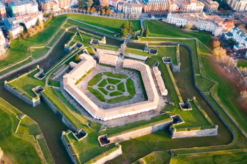 Veduta aerea di Jaca, Huesca