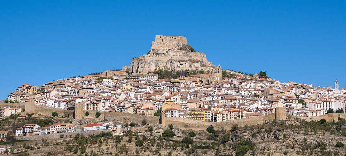 Veduta di Morella, Castelló