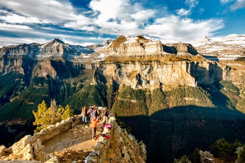 Mirador del Rey nel Parco Nazionale di Ordesa e Monte Perdido