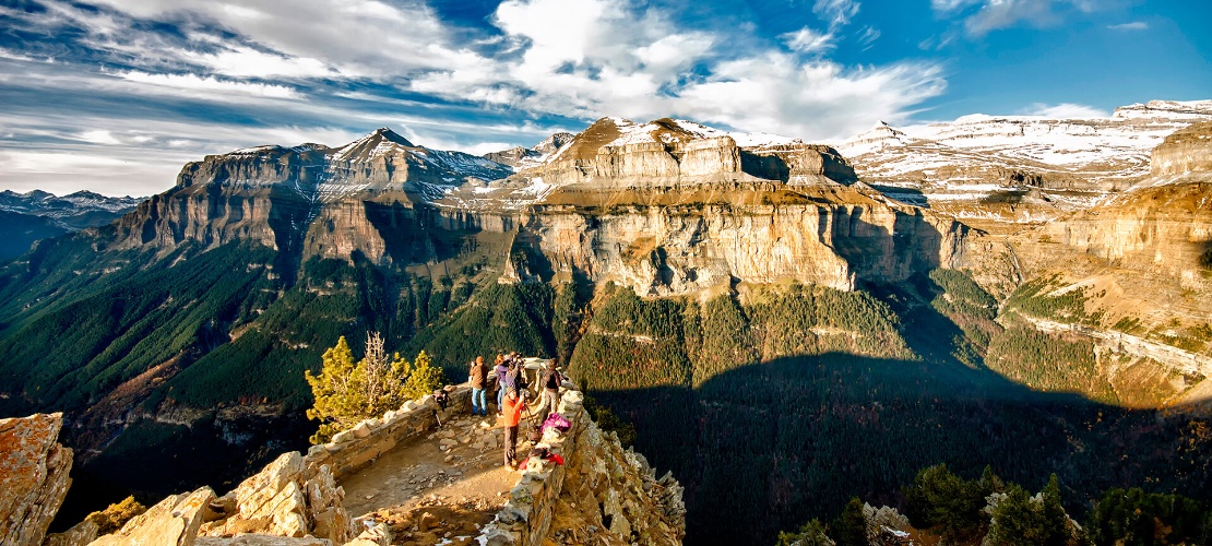 Mirador del Rey nel Parco Nazionale di Ordesa e Monte Perdido