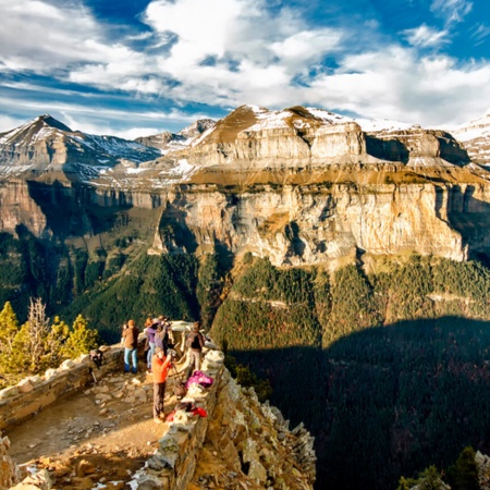 Aussichtspunkt El Rey im Nationalpark Ordesa y Monte Perdido