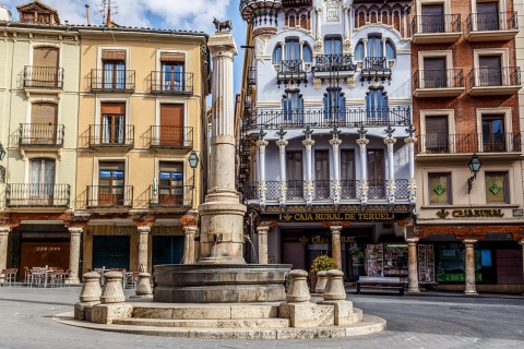 El Torico fountain, Teruel