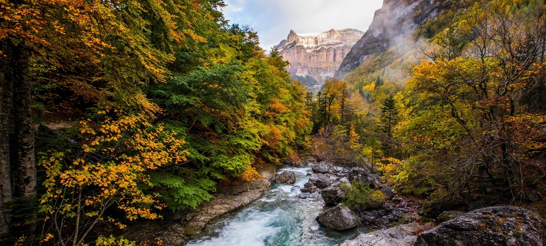 Nationalpark Ordesa y Monte Perdido in Huesca, Aragonien