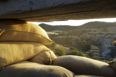  Beobachtungsschacht auf dem Monte Irazo, Aragonien