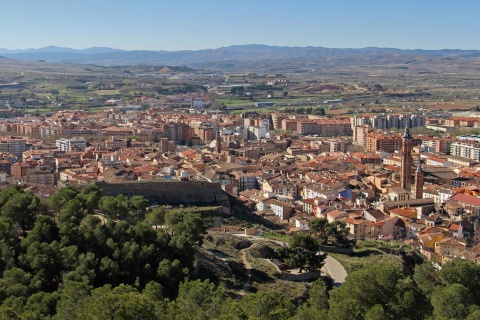 Veduta di Calatayud. Saragozza