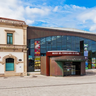 Eisenbahnmuseum Gijón. Asturien