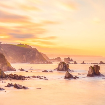 Silencio beach, Asturias