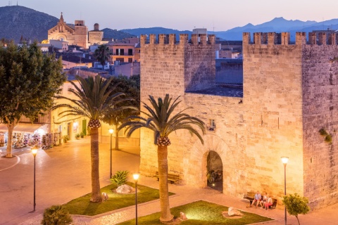 Centro storico di Alcúdia (Maiorca, Isole Baleari)