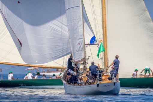 Copa del Rey de barcos antigos Vela Clássica em Menorca