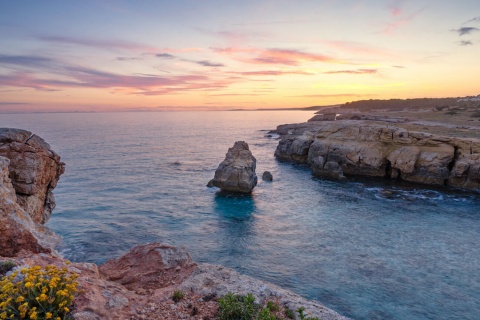 Entardecer em Menorca