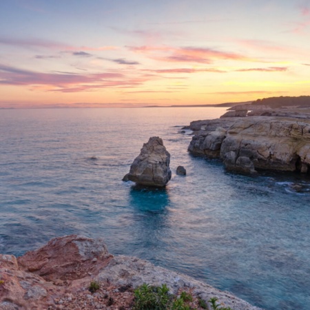 Un coucher de soleil à Minorque