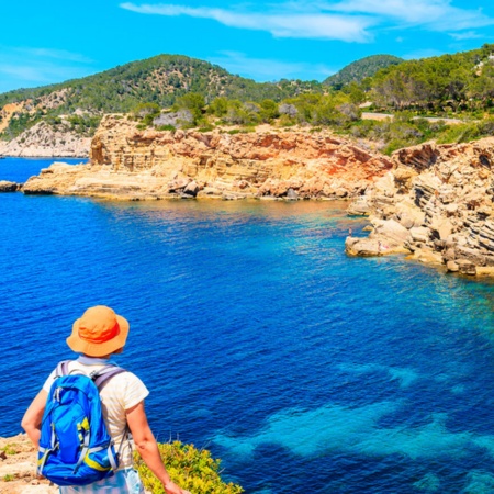 Wandern in Punta Galera, Ibiza