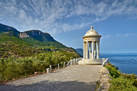 Son Marroig Gardens in Deya. Mallorca