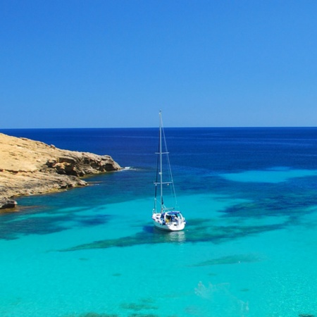 Sailboat in Majorca