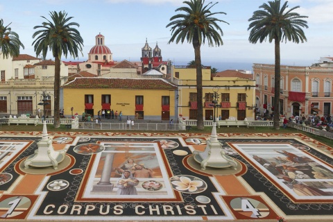 La Orotava on the island of Tenerife (Canary Islands)